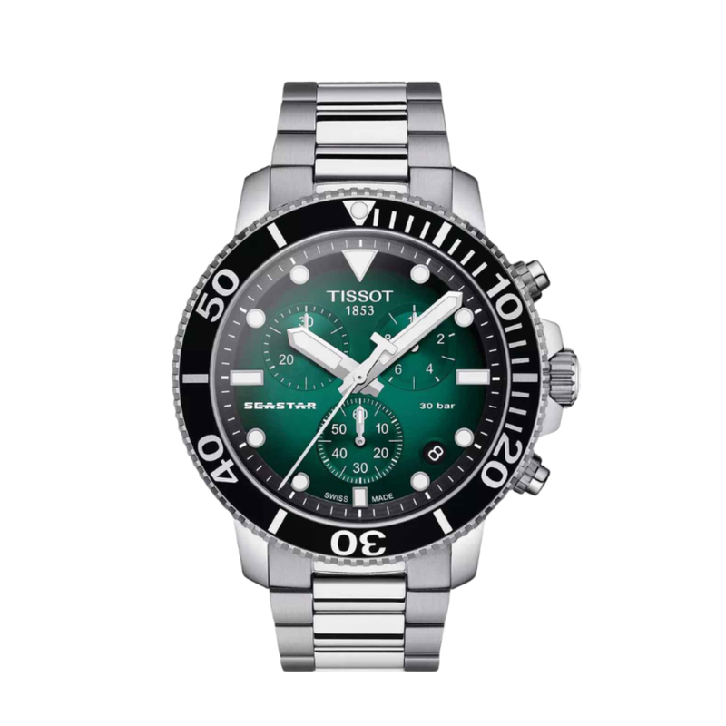 Tissot Seastar 1000 Quartz Nero - Verde