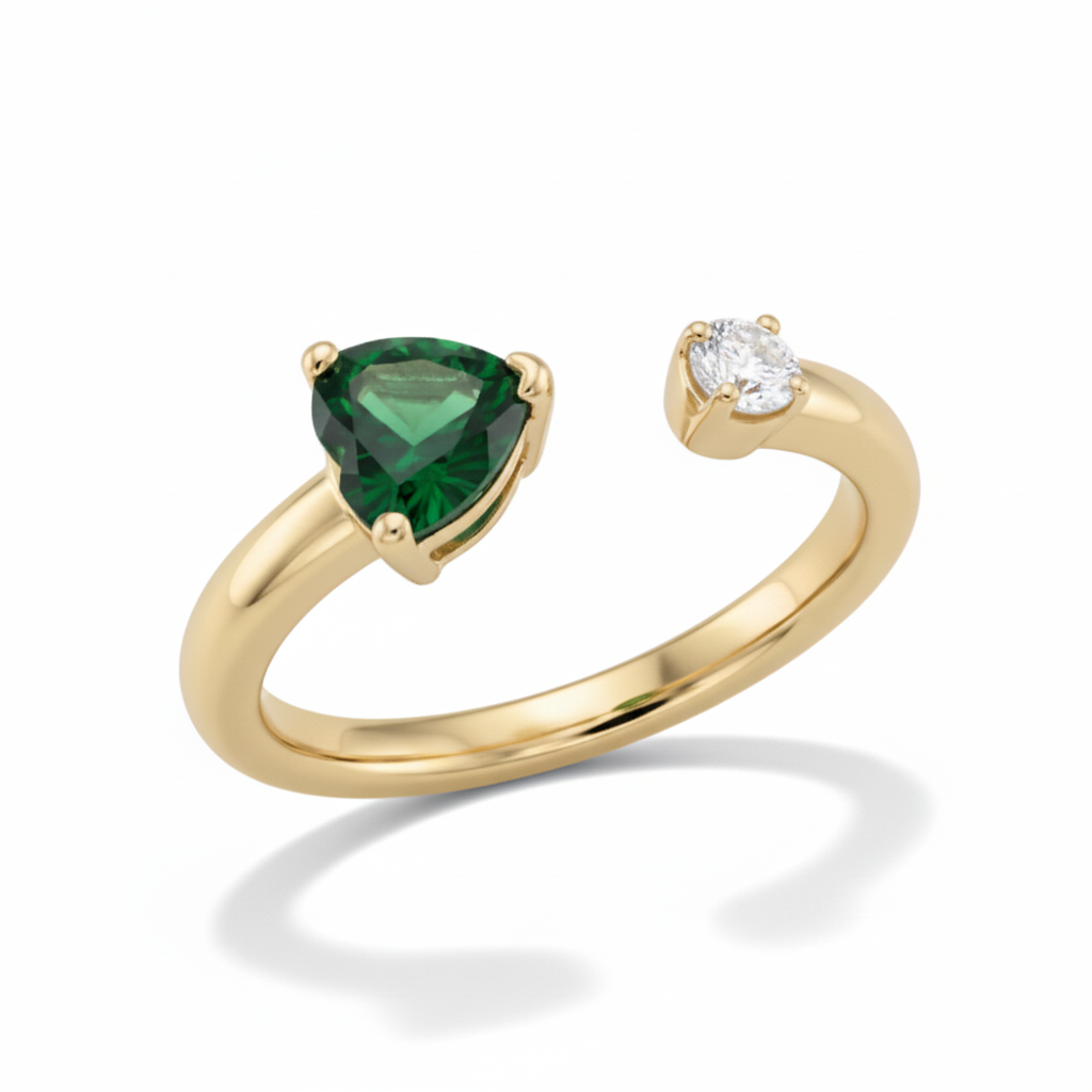 Anello Recarlo Coll. More Oro Giallo 18kt Diamanti