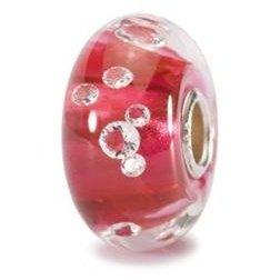 Trollbeads diamante rosa