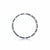Bracciale Tennis Oro Bianco