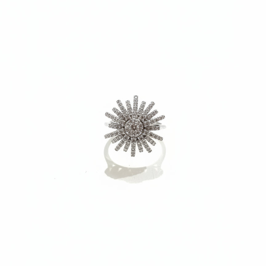 Anello Salvini Collezione Sole Oro Bianco