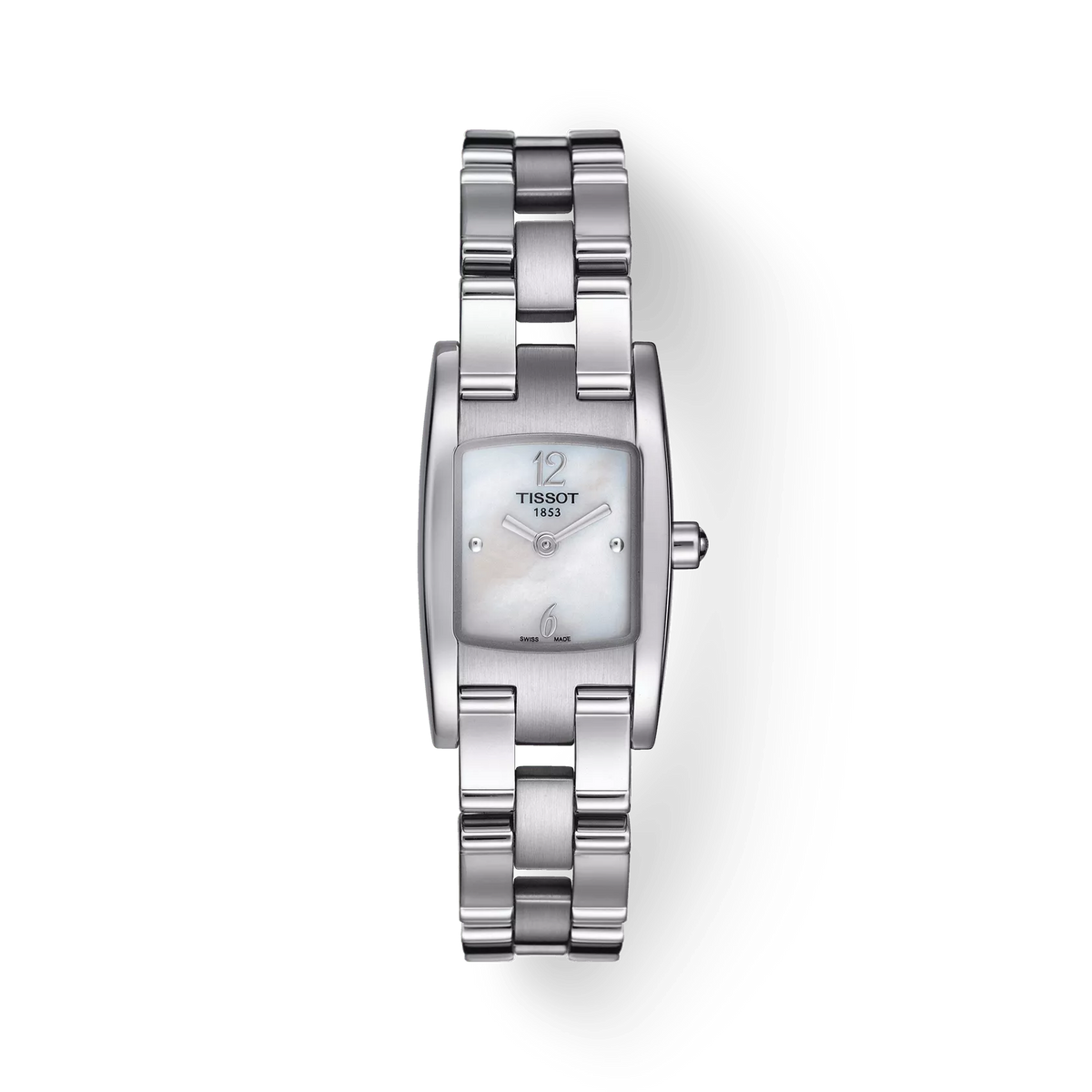 Tissot donna in acciaio T042.109.11.117.00 con quadrante in madreperla, vista frontale