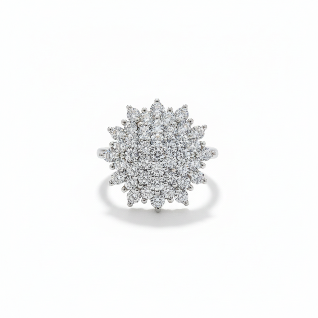 Anello Bliss in Oro Bianco