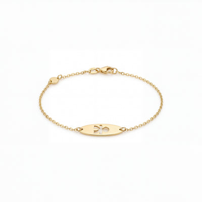 Bracciale Bambino Lebebè Oro Giallo 9kt