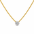 Girocollo Oro 18kt Diamanti 0,23 ct Colore G