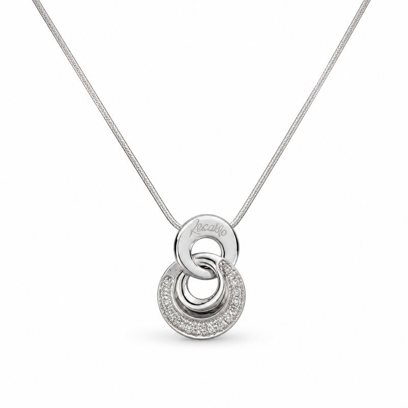 Girocollo Recarlo Oro 18kt Diamanti 0,15 ct Colore G