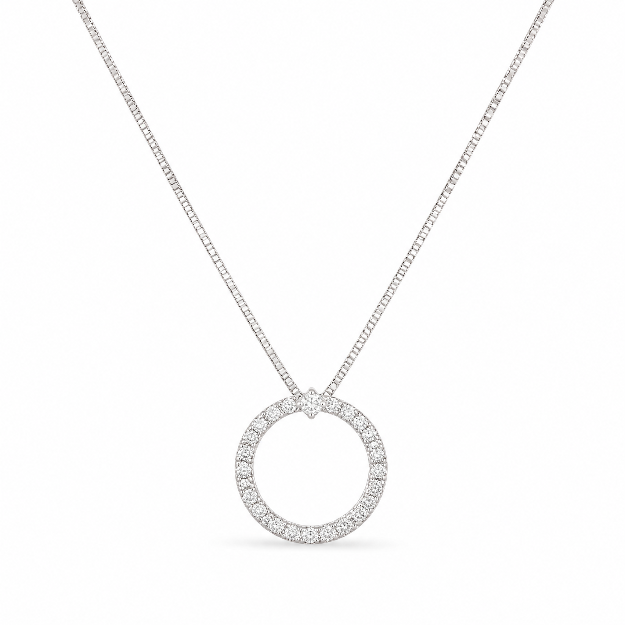 Girocollo Recarlo Oro 18kt Diamanti 0,30 ct Colore G