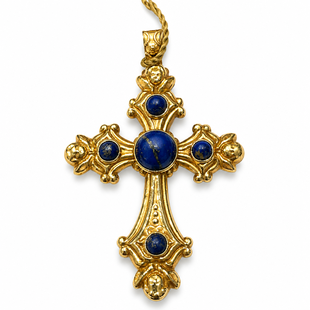 Ciondolo Roberta Gioielli Oro 18kt e Lapislazzuli