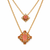 Collana Namida Metallo Nichel Free Pietre - Modello 2