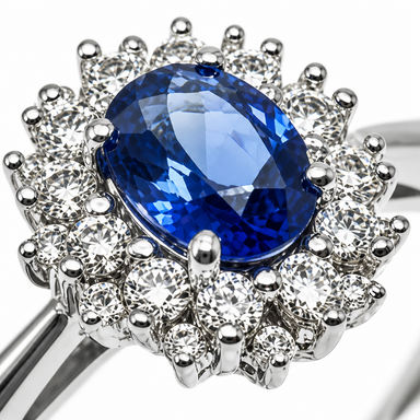 Anello Salvini 18kt dettaglio macro