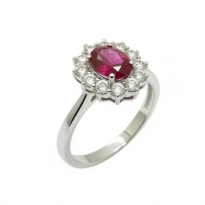 Anello Salvini 18kt Oro Bianco