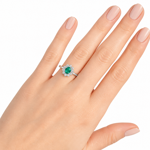 Anello Salvini 18kt indossato