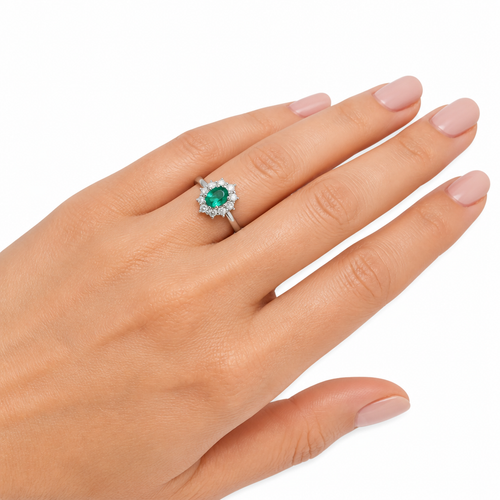 Anello Salvini 18kt indossato