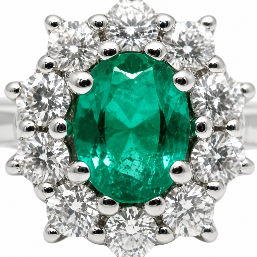 Anello Salvini 18kt dettaglio macro