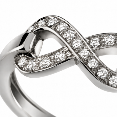 Anello Salvini Collezione Infinito - dettaglio