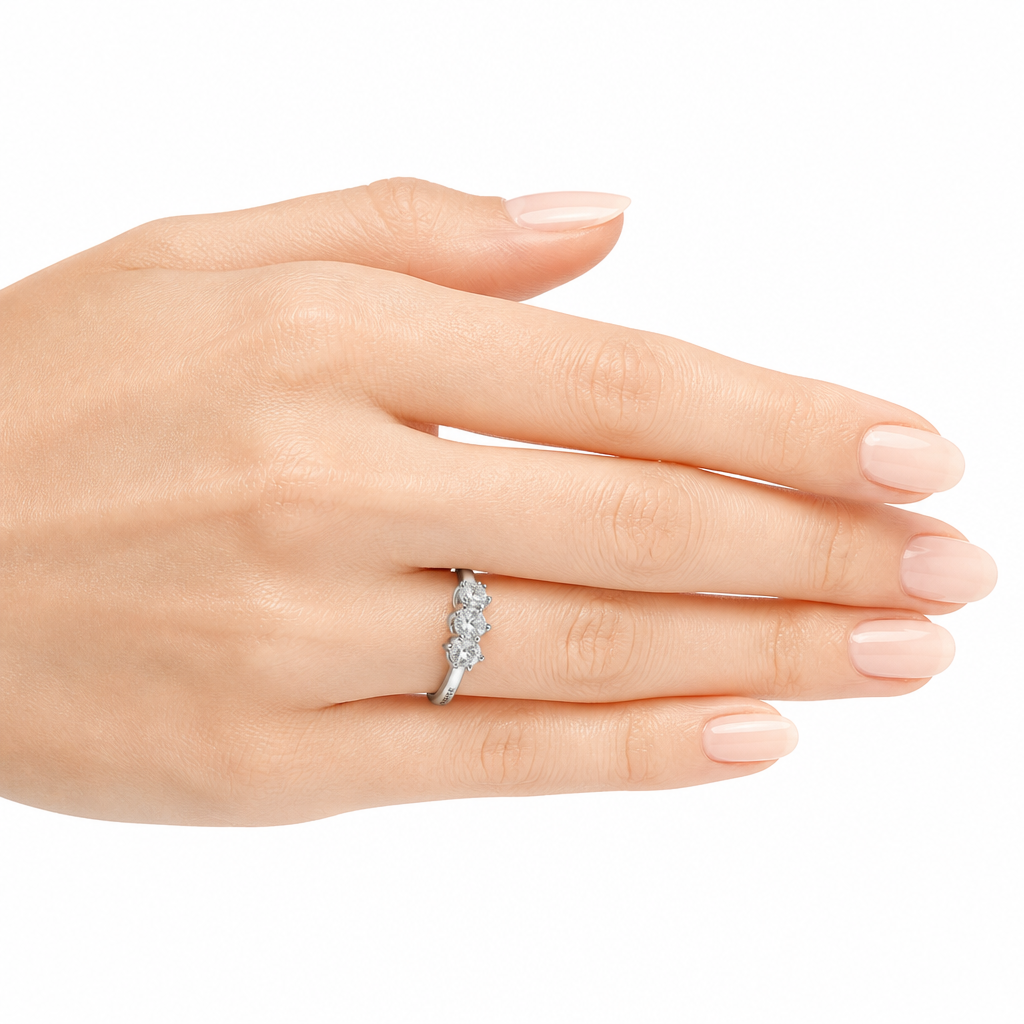 Anello Trilogy Salvini Collez.lavinia - indossato