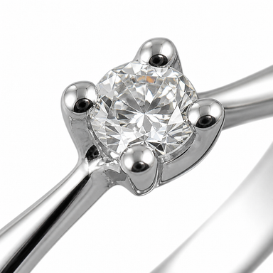 Anello Solitario Salvini Collez.lavinia - dettaglio macro