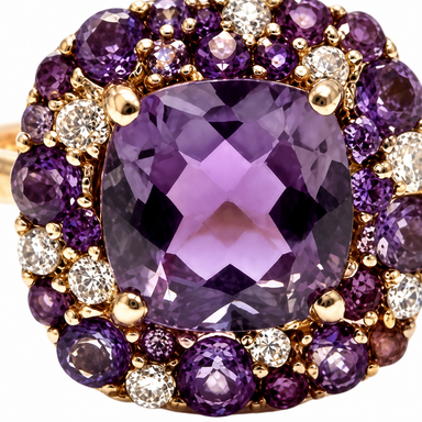 Anello Salvini Collezione Bon Bon Ametista