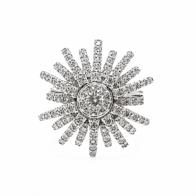 Anello Salvini Collezione Sole Oro Bianco
