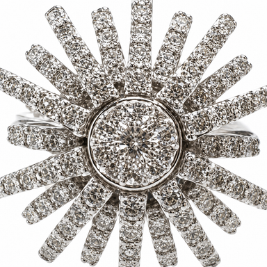 Anello Salvini Collezione Sole Oro Bianco