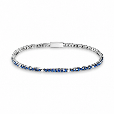 Bracciale Tennis  Argento  Bliss Collez. Mywords