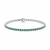 Bliss Bracciale Tennis Collez.stella Smeraldi E Brillanti