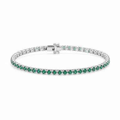 Bliss Bracciale Tennis Collez.stella Smeraldi E Brillanti