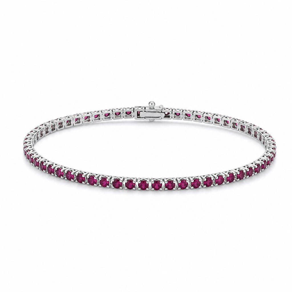 Bliss Bracciale Tennis Collez.stella Rubini E Brillanti