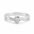 Anello Damiani Solitario Diamante Taglio Brillante Ct.0.14 Colore H If, Oro Gr.4.80