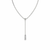Collana Damiani Con Pendente, Diamante Ct.0.43 Colore H If,oro Bianco