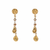 Orecchini Oro Bianco e Giallo 18kt