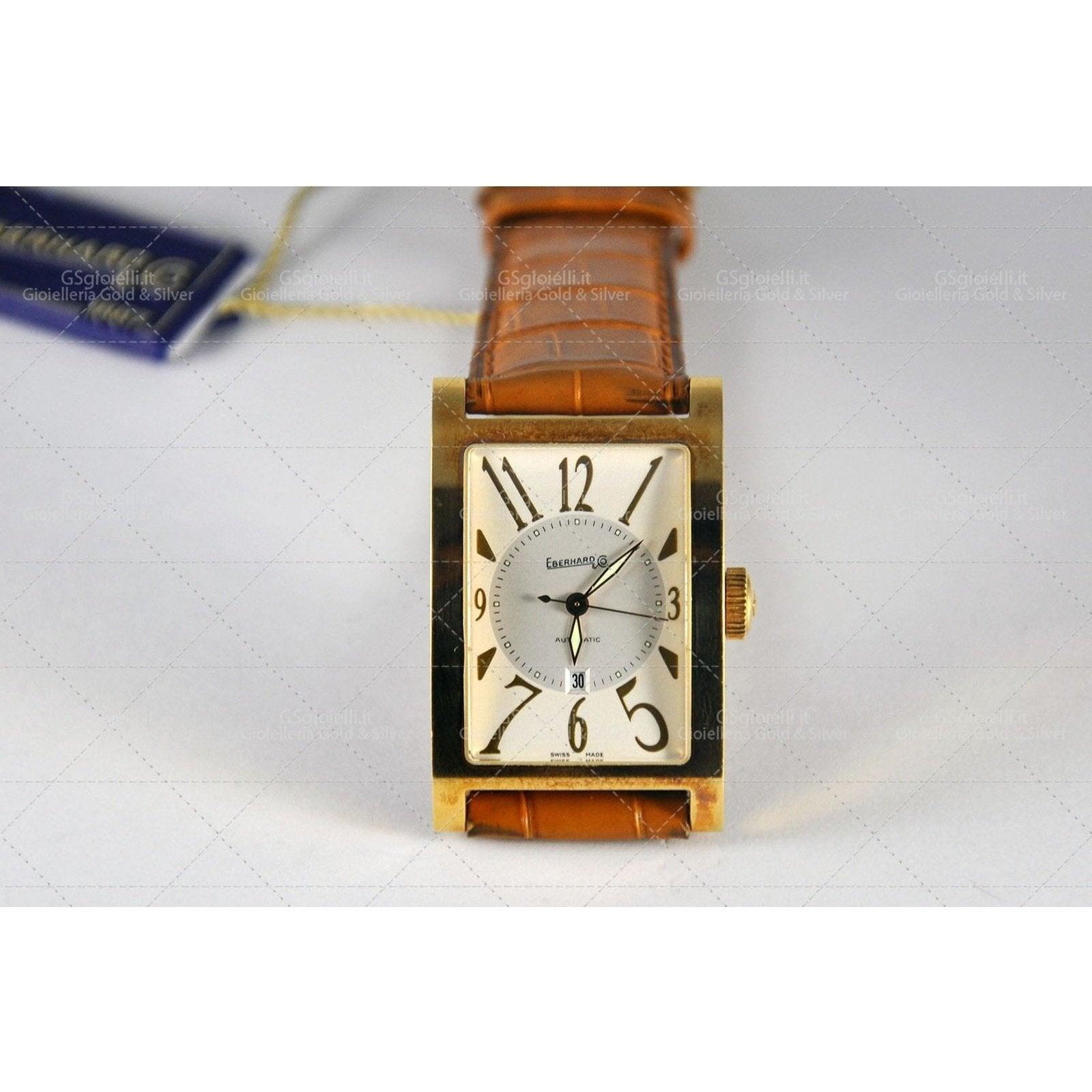 Orologio Eberhard Uomo "Les Courbees" oro ref. 40034