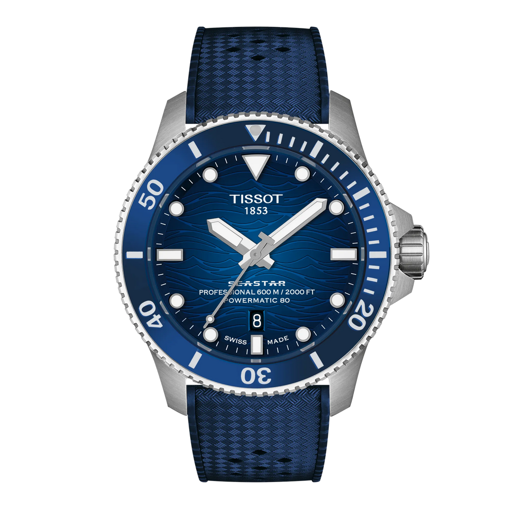 Tissot Seastar 2000 44 mm T1209071704100 - vista frontale