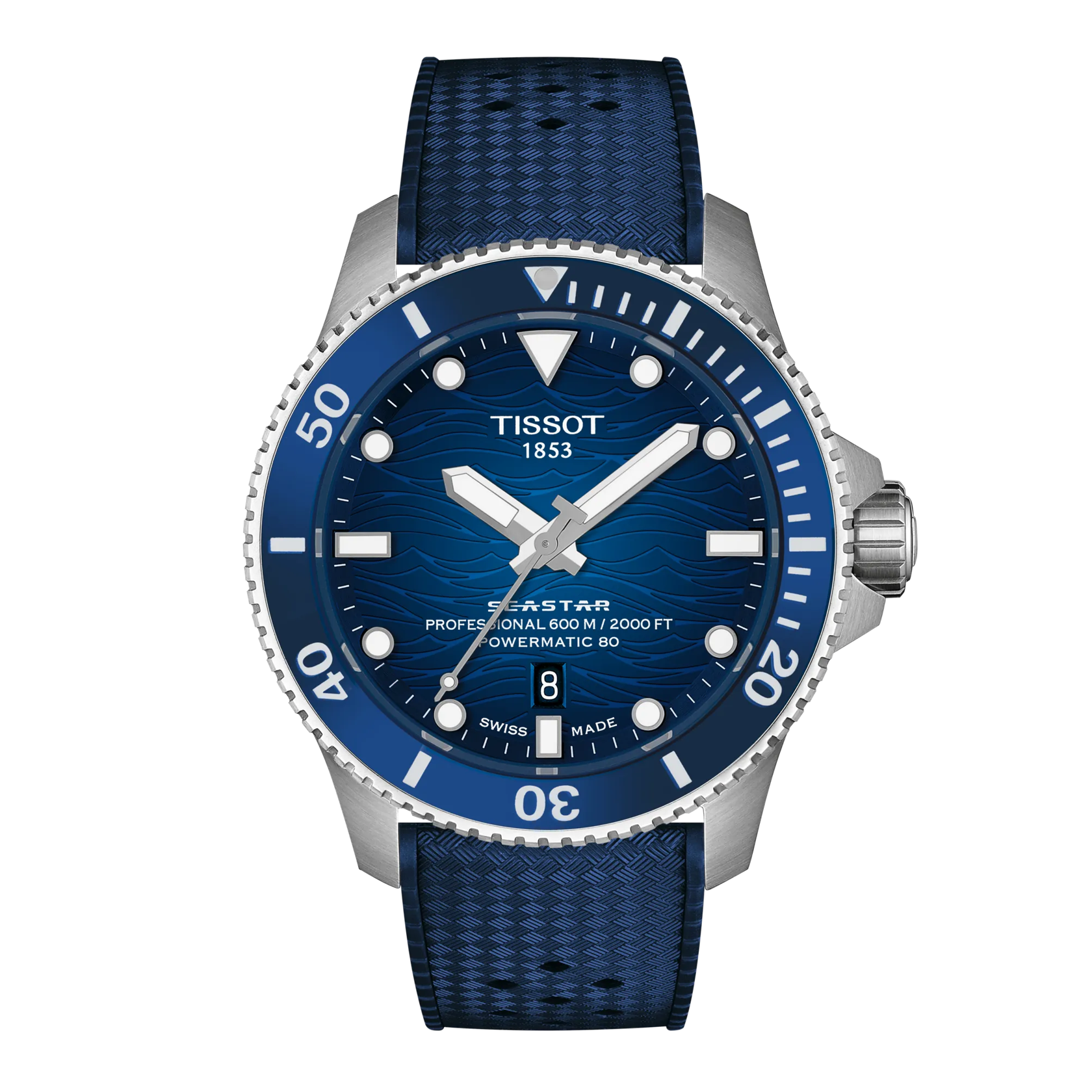 Tissot Seastar 2000 44 mm T1209071704100 - vista frontale