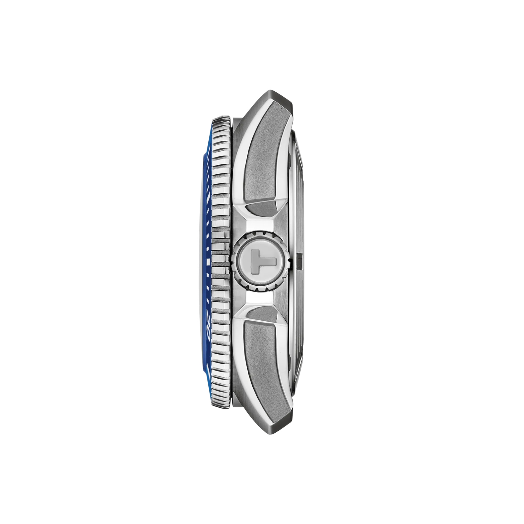 Tissot Seastar 2000 44 mm - vista laterale della cassa