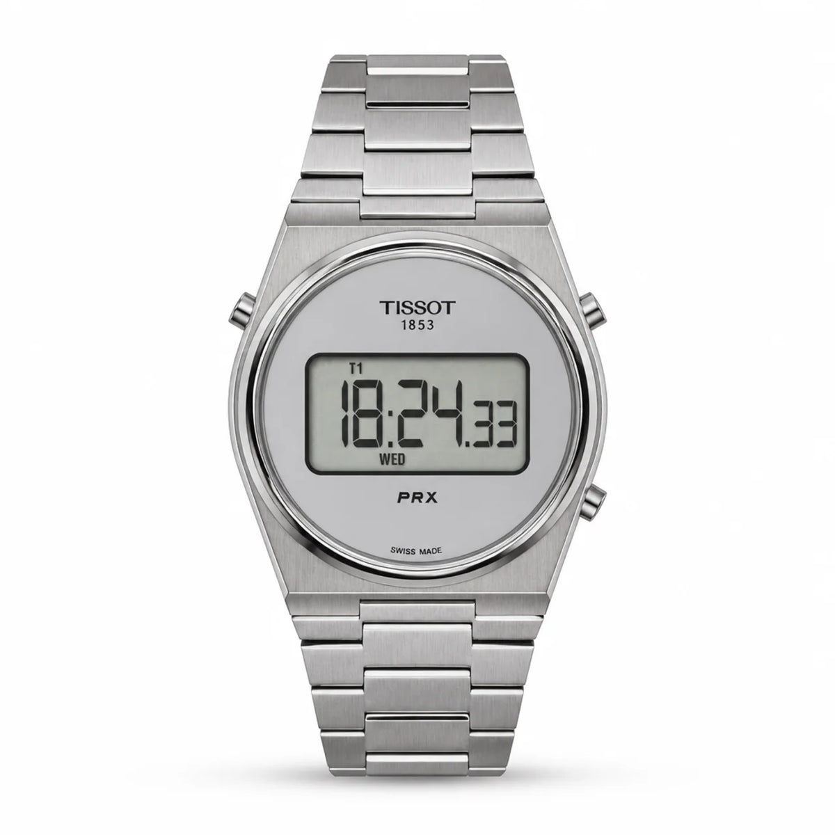 Orologio Tissot Prx Digitale Silver