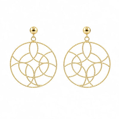 Orecchini Oro Giallo 18kt