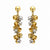 Orecchini Oro Bianco, Giallo e Rosa 18kt