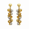 Orecchini Oro Bianco, Giallo e Rosa 18kt